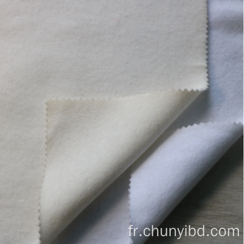 Super qualité super doux et confortable 50% polyester 50% Cotton Solid Terry Fleece
